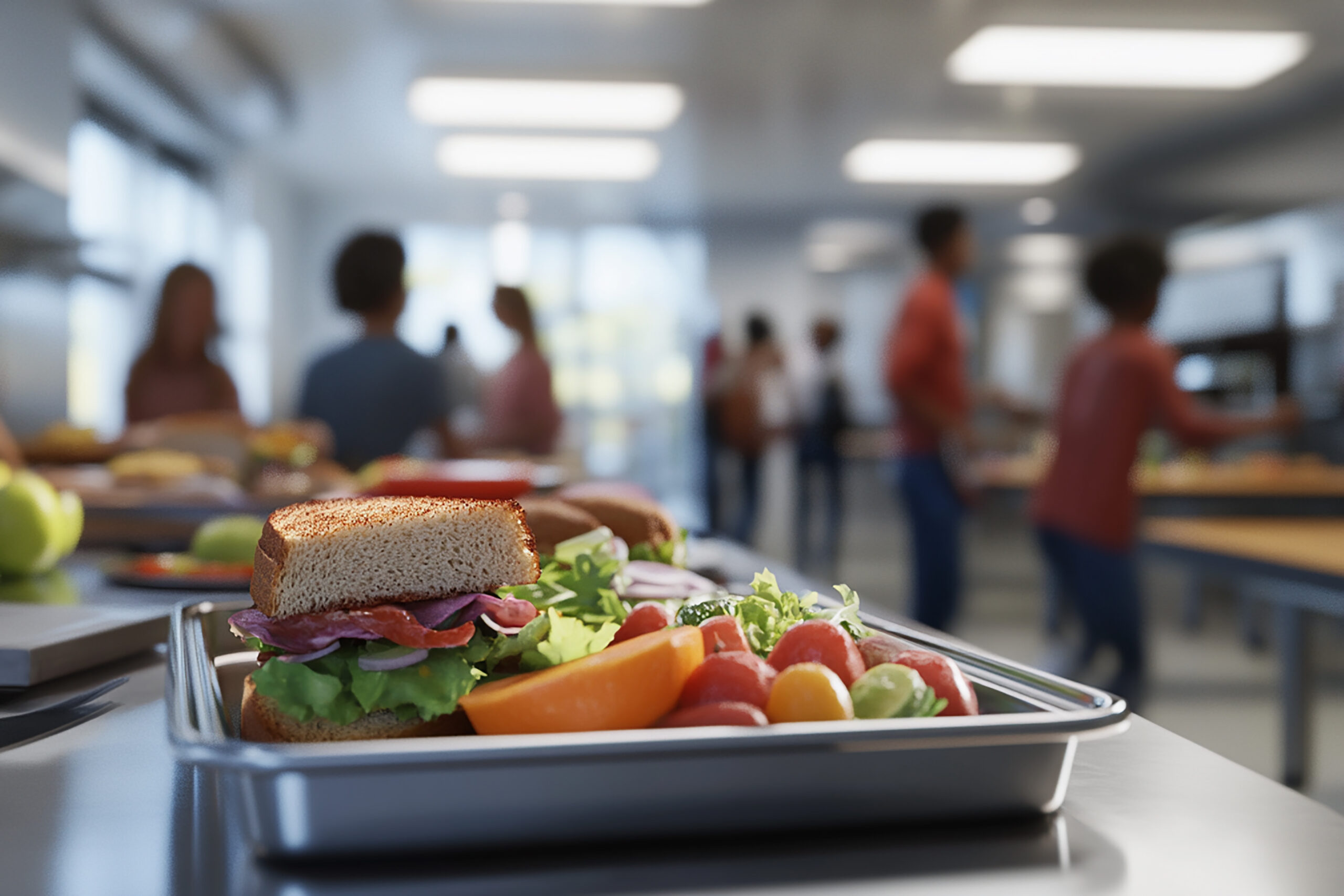 quotcloseup-students-tray-with-healthy-mealquot